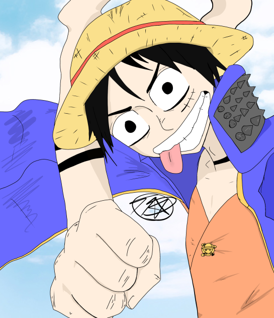 Monkey D Luffy - ibisPaint