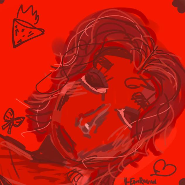 red