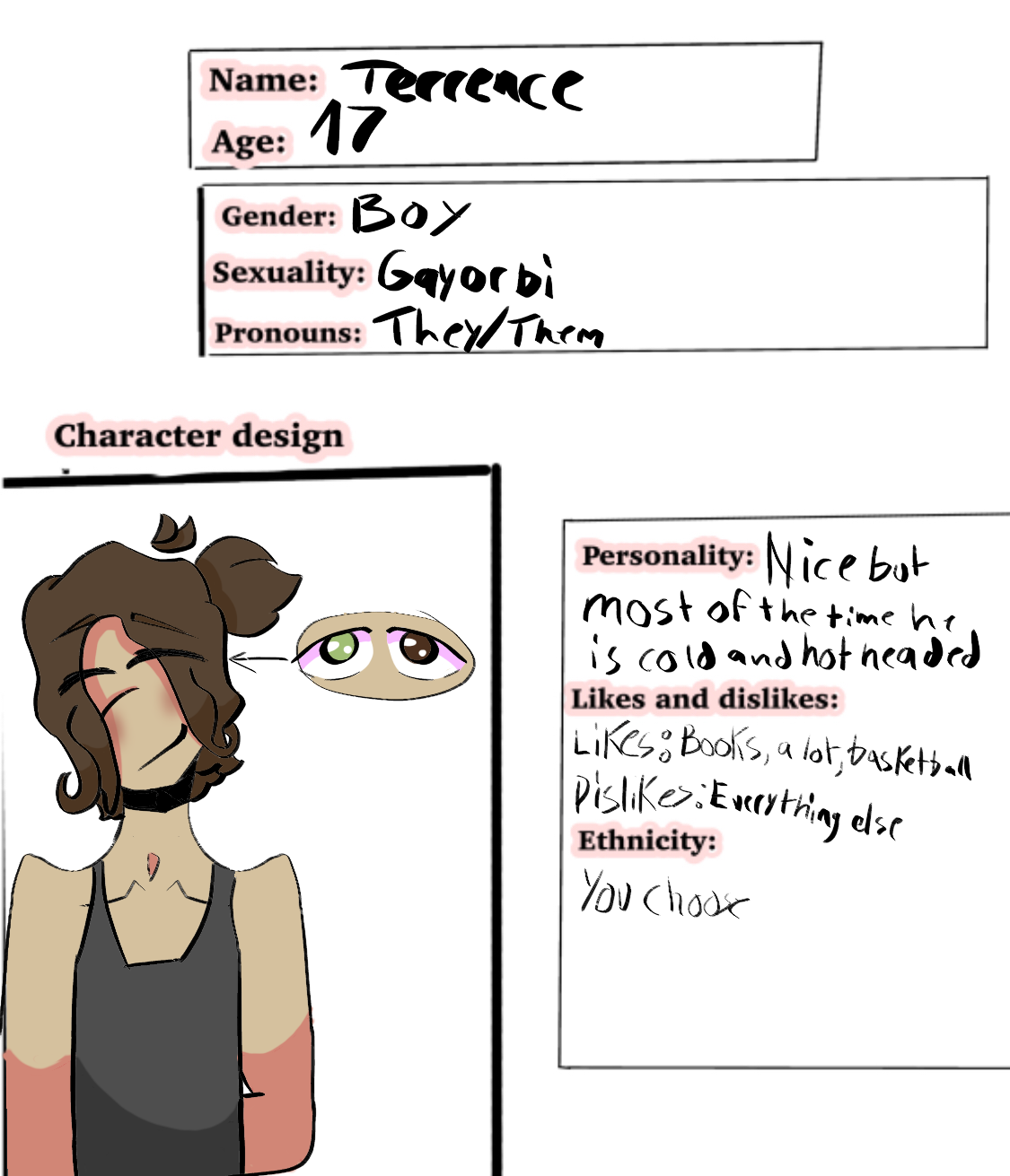 Character sheet - ibisPaint