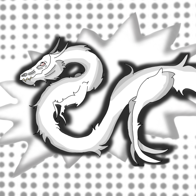 Comic dragon