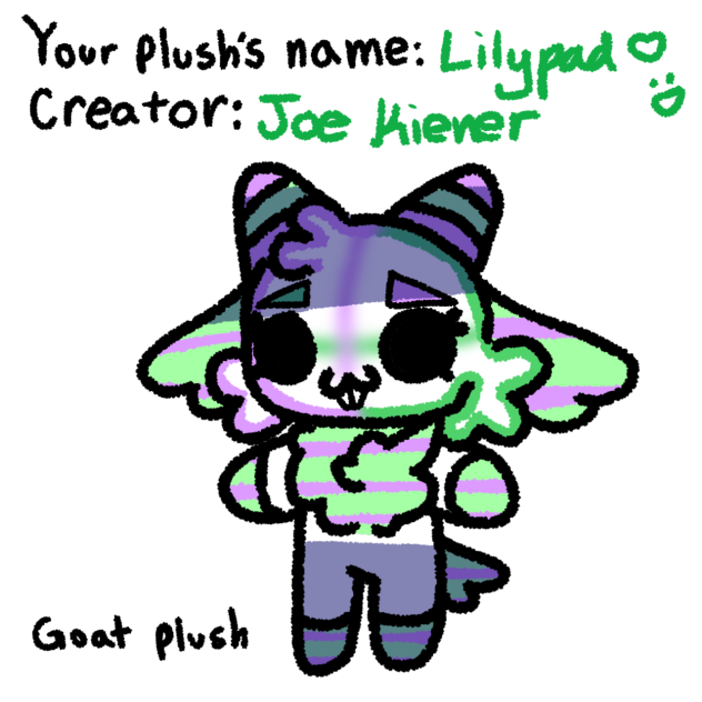 My Goat Plush!