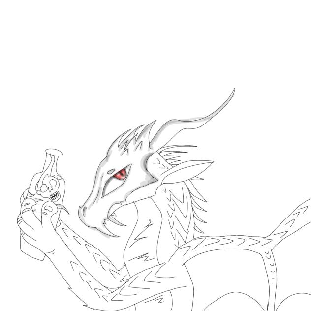 dragon sketch