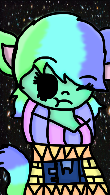 Galaxy Cat - ibisPaint