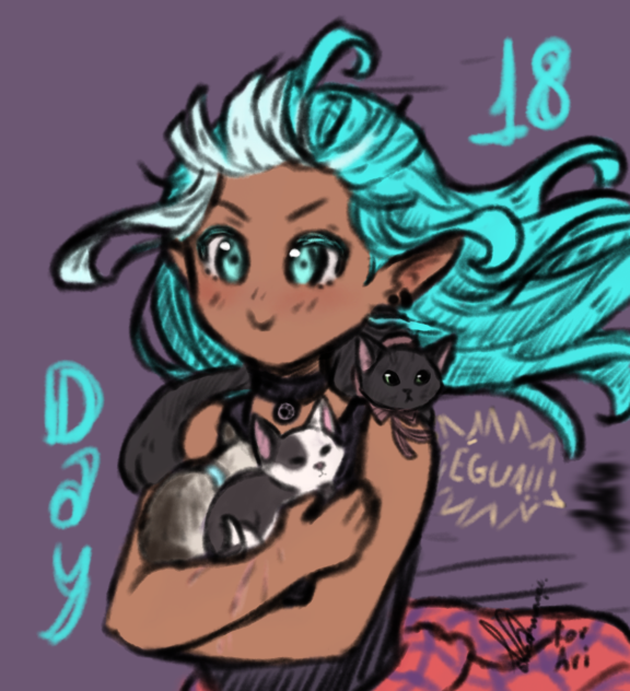 Beamkitober 2022 Day 18 - ibisPaint