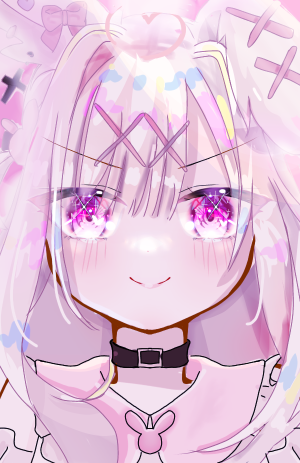 兎彷魂あみゅ　イラストカード　サイン Vtuber 兎彷魂あみゅ 可愛いイラスト考察！特技とかある