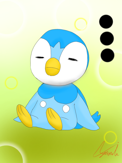 何も考えないポッチャマ