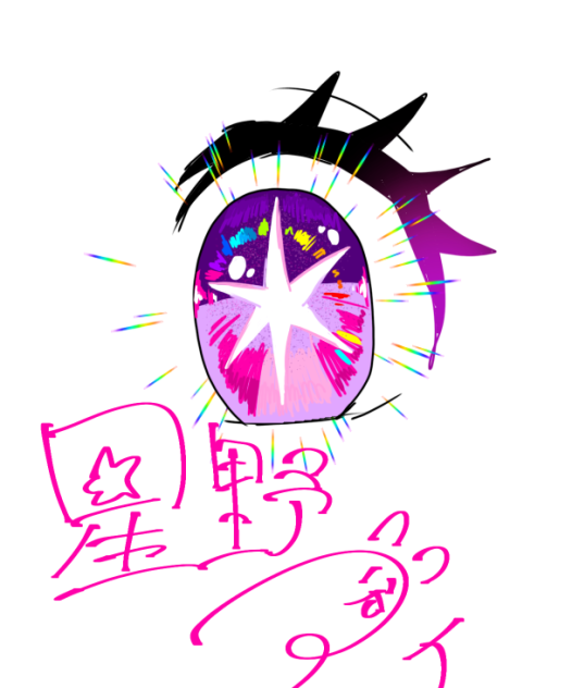 私流アイちゃんの目