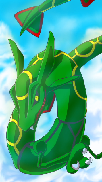 レックウザ Ibispaint