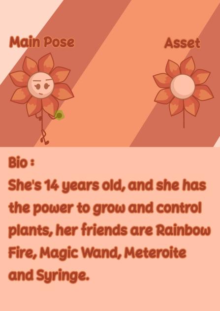 •My new OC Blossom Flower•