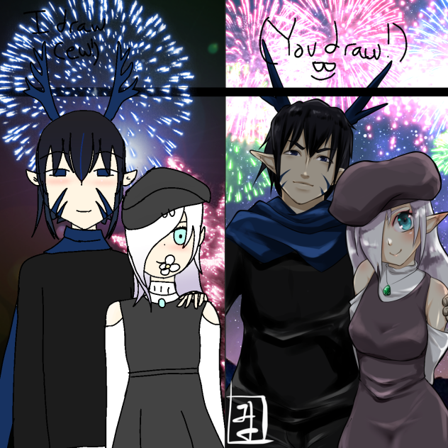 I draw you draw with Sarah Berri