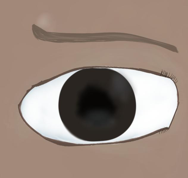Drawing my eye!!!