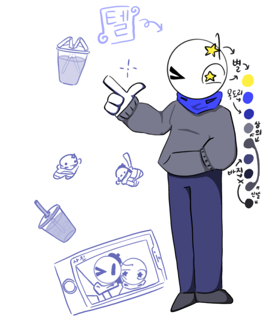 쎄미님 캐릭터 펠의 관캐