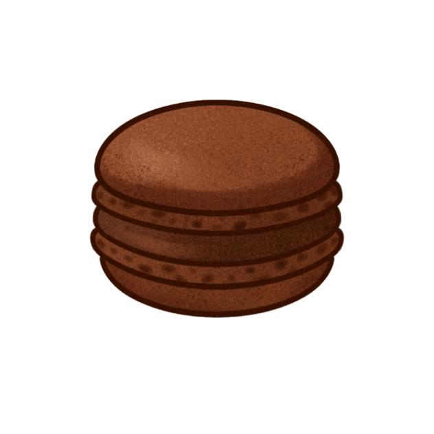 Chocolate Macaron