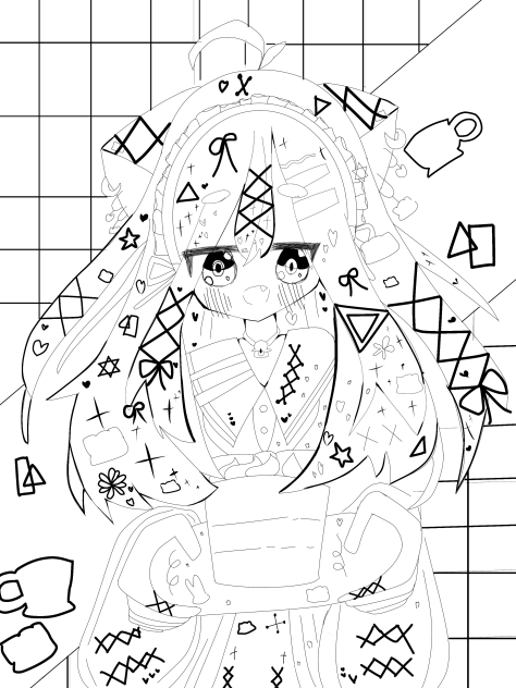 線画