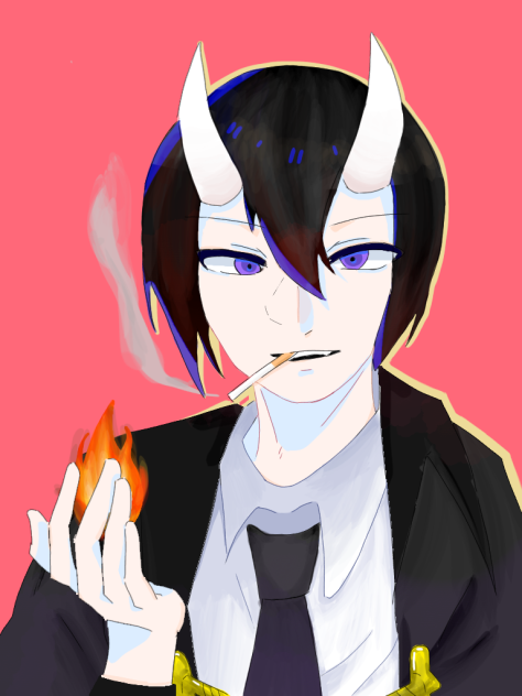 if魔フィア　イフリート・ジン・エイト これほぼ諦めた😆 #魔入りました入間くん #イフリート・ジン・エイト