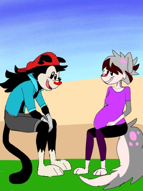 If Wakko and Plum having Wakko Jr Part2