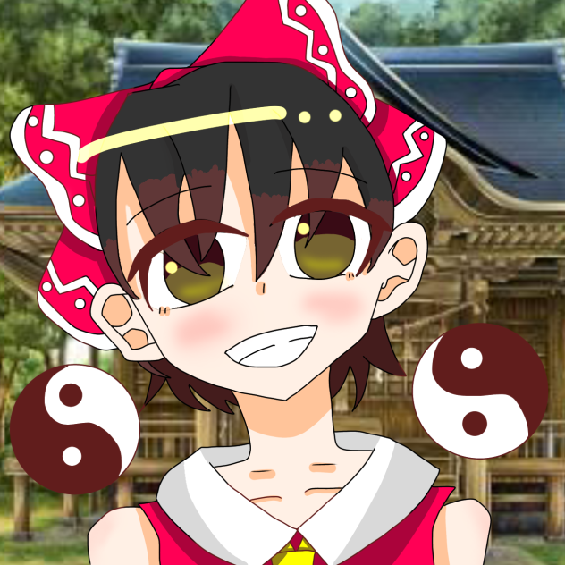 男化霊夢！