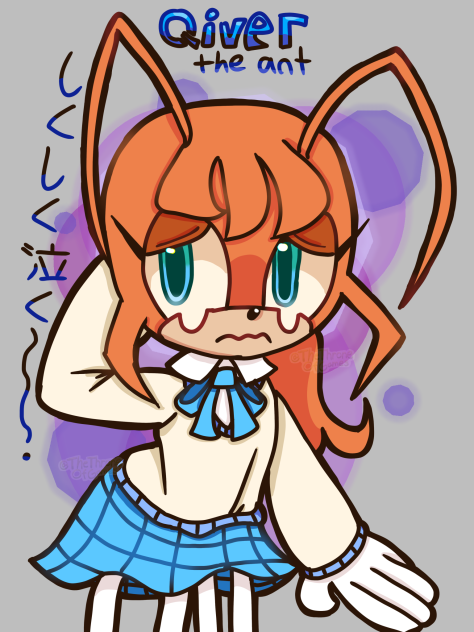 Unexpected Sonic OC! Quiver the Ant!