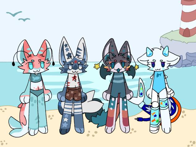 🦀beach day🏝