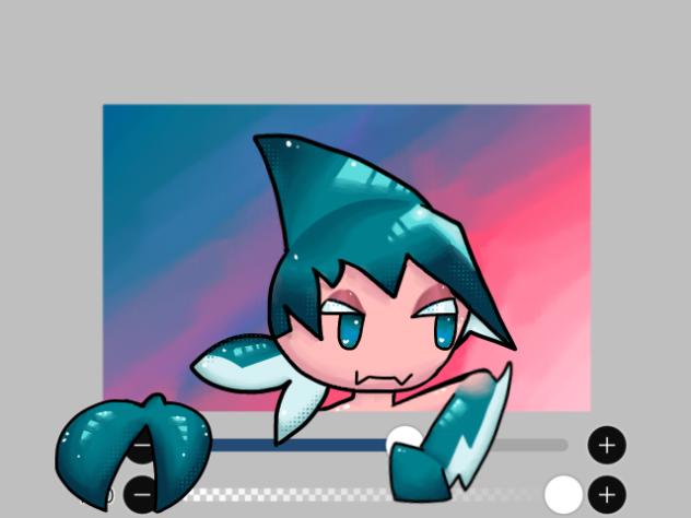 Sorbet shark cookie’s shark form