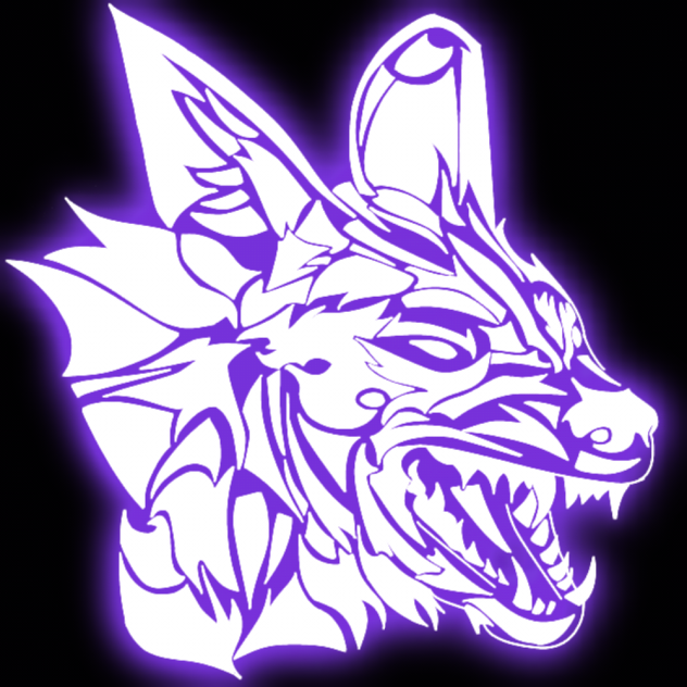 african wild dog tribalized - ibisPaint