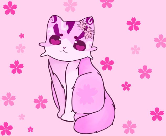 Flower Cat