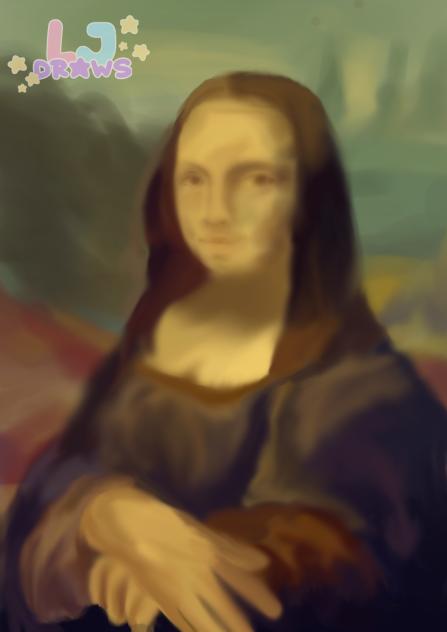 I drew the MonaLisa!!!!!¹
