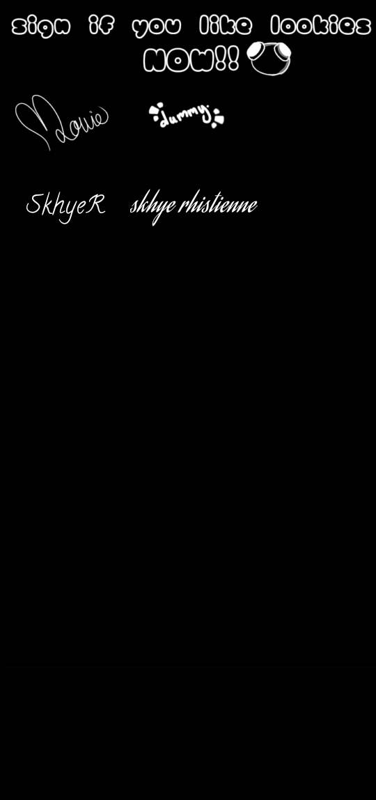 PLS SIGNNN - ibisPaint