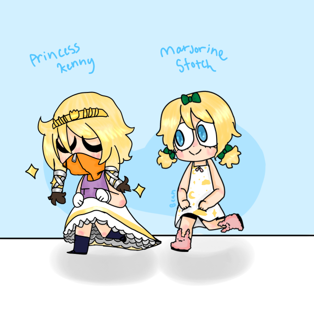 Princess Kenny and Marjorine Stotch
