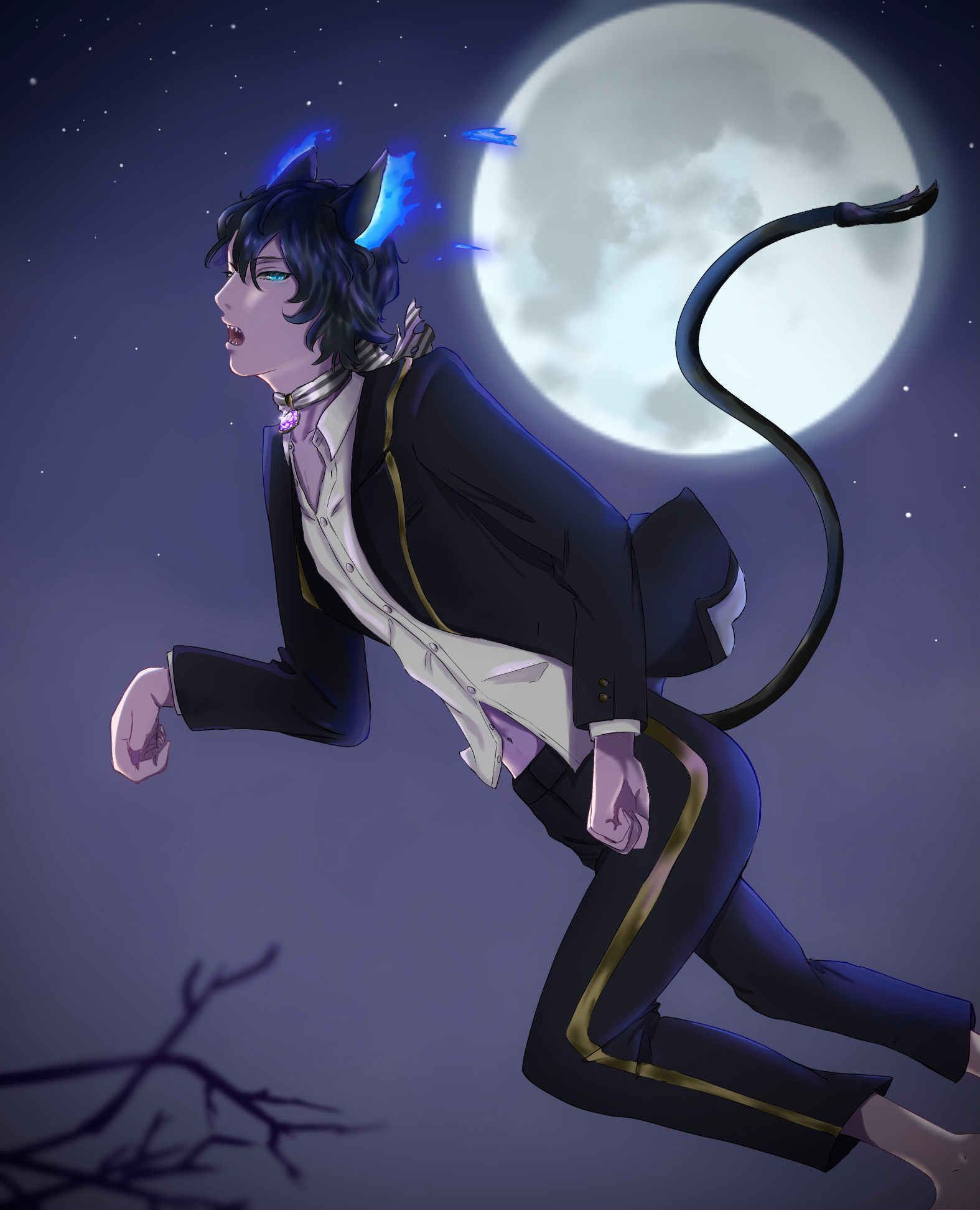 ツイステッドワンダーランド グリム擬人化 グリム（※擬人化注意） - ibisPaint