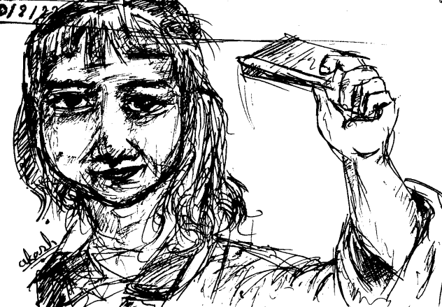 pen sketch