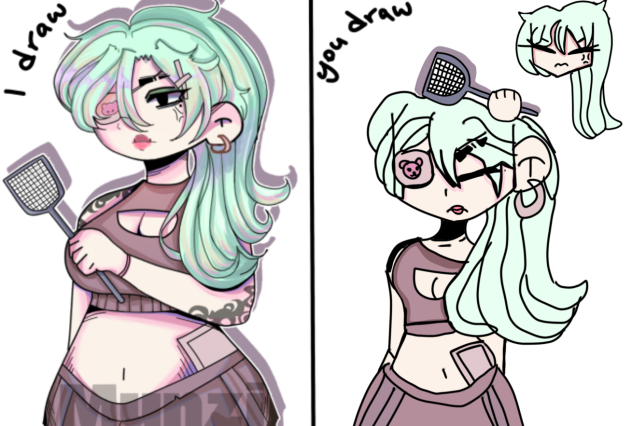 I draw you draw collab