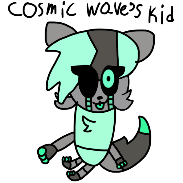 gift for cosmic wave the kitty’s kid