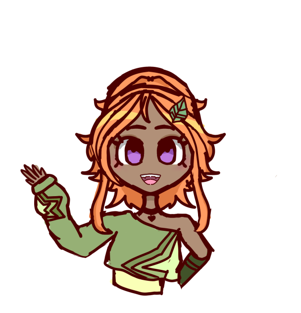 Main oc sketch for literally anything - ibisPaint