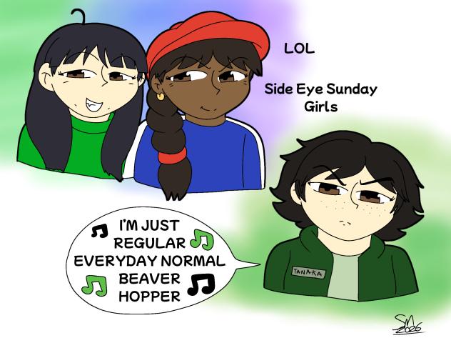 Kuki, Abby and Mabel Tanaka!!