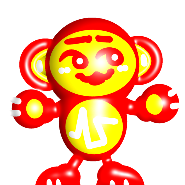 monkey that burns my eyes
