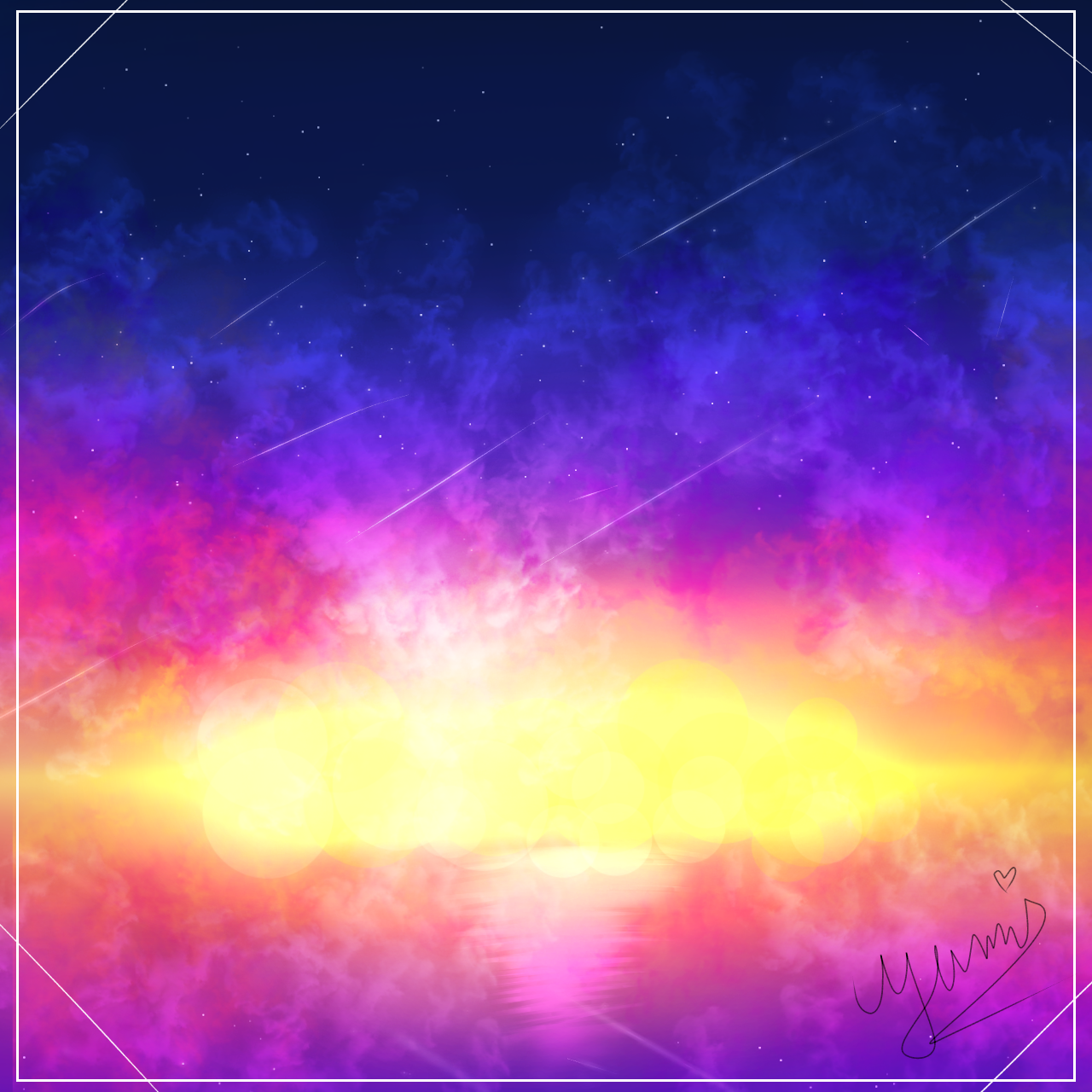 ☄️💜🌌 - ibisPaint