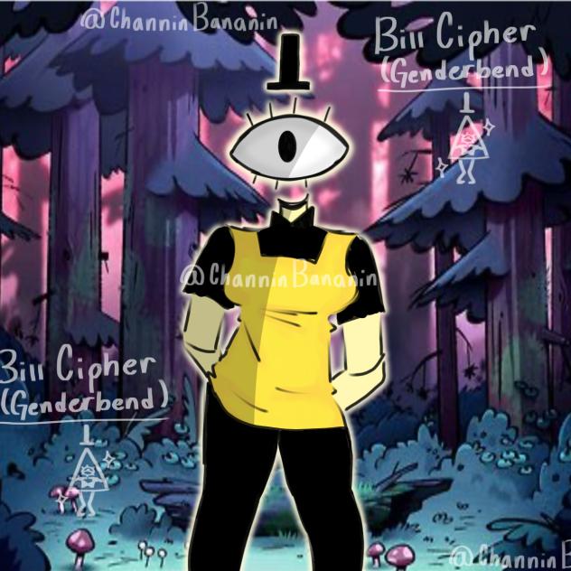 Bill Cipher Genderbend!!