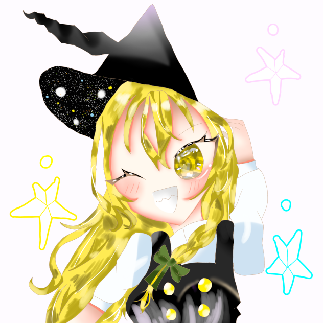 リクエスト頂いてた魔理沙ちゃんです！