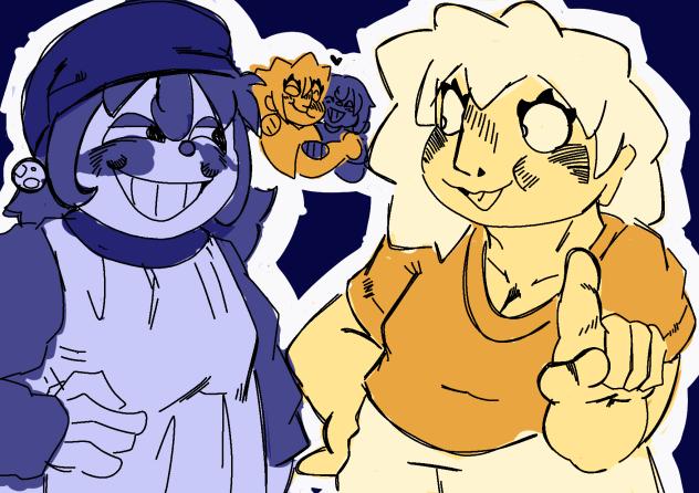 moon and sun