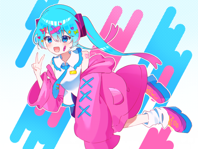 ポップなミクちゃん