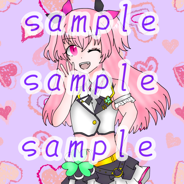従姉妹への誕プレイラスト
