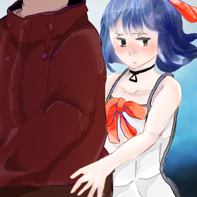 「少しだけ背中、借りてもいい？」