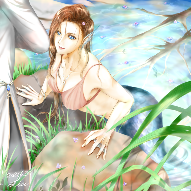 人魚と海が始まる場所で