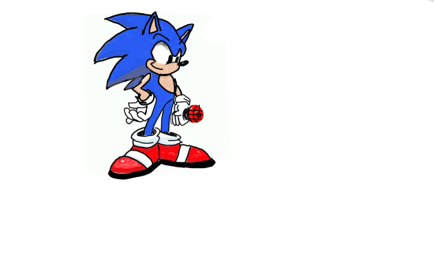 Sonic of the FnF created by me