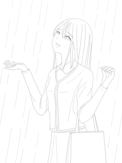 雨　Raining