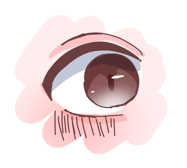 可愛い目の描き方見つけた