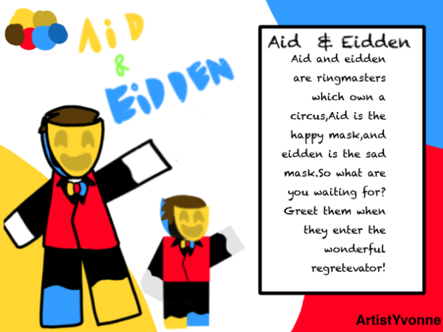 Regretevator oc,Aid and eidden