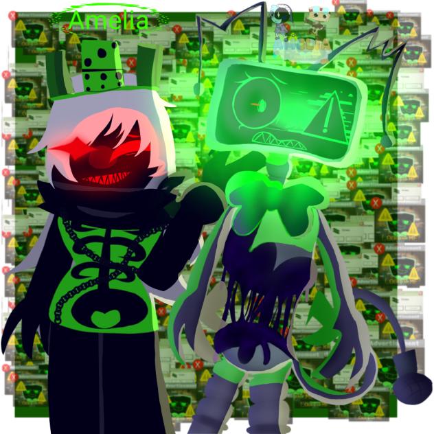 Dandys world X forsaken fan art
