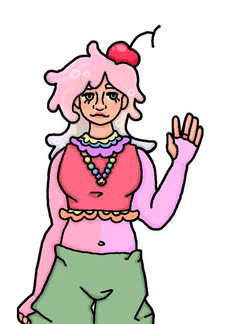 soda float lady - ibisPaint